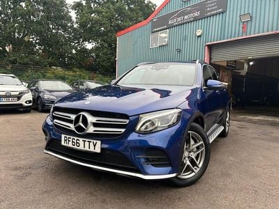 Blue Used 2016 Mercedes GLC250 AMG line Estate | £14,780 (Good price)