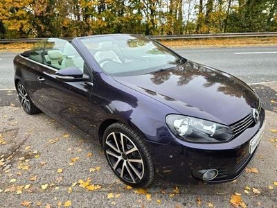 Mauve/purple Used 2013 VW Golf Cabriolet GT Cabriolet | £8,495 (Fair price)