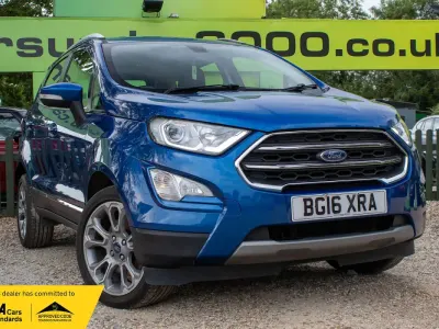 Used Ford Ecosport Titanium 125 HP (91 kW) 2019 Blue SUV
