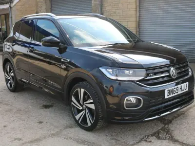 Used VW T-Cross R-line 115 HP (84 kW) 2019 Black SUV