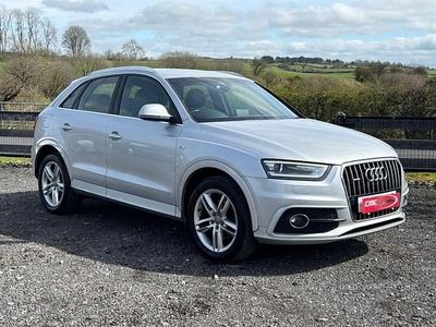 Used Audi Q3 S-Line 177 HP (130 kW) 2014 Silver SUV