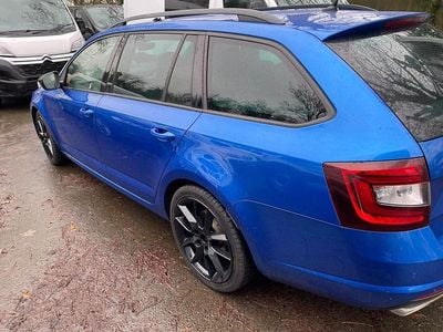 Used Skoda Octavia vRS 2020 Blue Estate