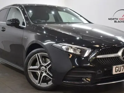 Used Mercedes A250 AMG line 2020 Black Sedan