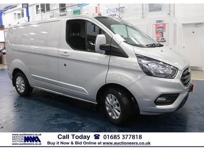 Used Ford Transit Custom Limited 130 HP (95 kW) 2019 Silver Van