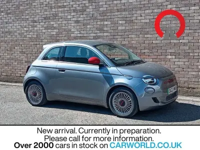 Used Fiat 500e Red 69 kW (95 HP) 2023 Grey Hatchback