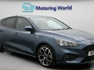 Used Ford Focus ST-Line X 125 HP (91 kW) 2021 Blue Hatchback
