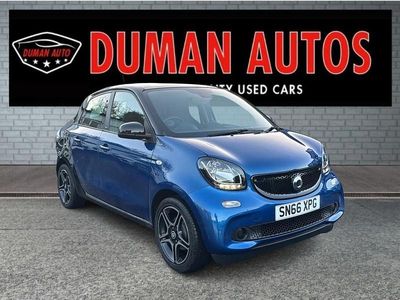 Blue Used 2016 Smart ForFour Premium Hatchback | £8,995 (Fair price)