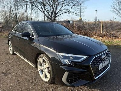 Used Audi A3 S-Line 150 HP (110 kW) 2021 Black Sedan