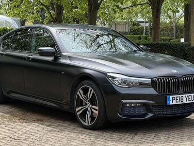 Used BMW 730 M Sport 2018 Black Sedan