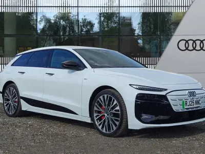 Used Audi A6 e-tron Black Edition 339 kW (462 HP) 2025 White Estate