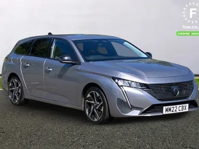 Usado Peugeot 308 Allure Premium 130 HP (95 kW) 2022 Cinzento Carrinha