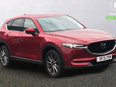 Używany Mazda CX-5 Inclusive 165 KM (121 kW) 2021 Czerwony SUV