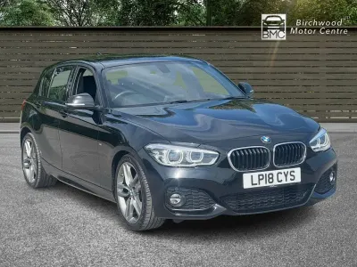 Used BMW 116 M Sport 116 HP (85 kW) 2018 Black Hatchback