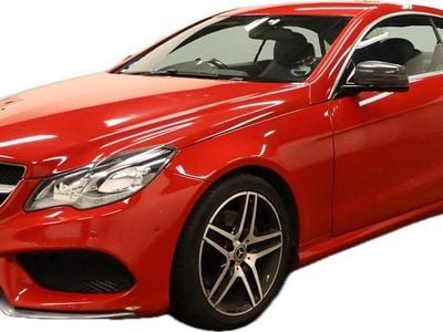 Used Mercedes E250 AMG line 2015 Red Coupe