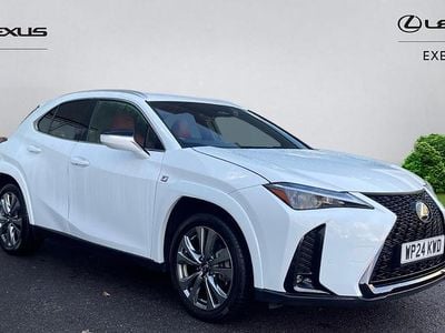 F sport white Used 2024 Lexus UX Sport Line SUV | £29,490 (Fair price)