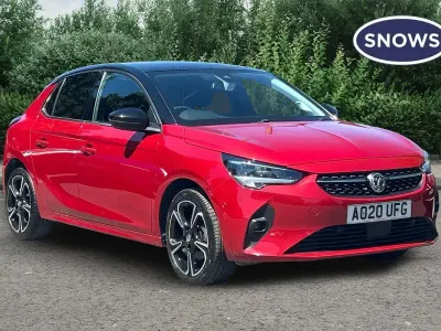 Used Vauxhall Corsa Elite 100 HP (73 kW) 2020 Red Hatchback