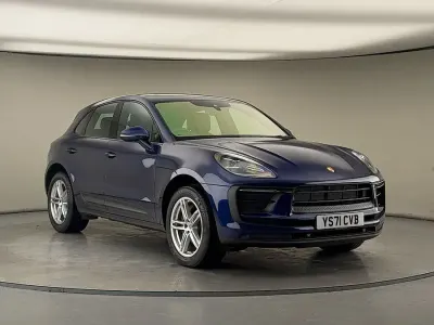 Begagnad Porsche Macan 2021 Blå SUV