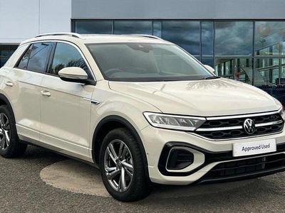 Ascot grey Used 2025 VW T-Roc R-line SUV | £27,222 (Fair price)