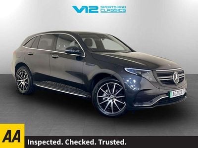 Used Mercedes EQC400 AMG line 300 kW (408 HP) 2021 Grey SUV