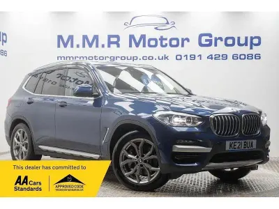 Used BMW X3 xLine 292 HP (214 kW) 2021 Blue SUV