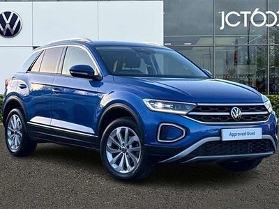 Blue Used 2024 VW T-Roc Style SUV | £22,676 (Fair price)