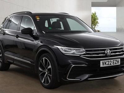 Used VW Tiguan R-line 150 HP (110 kW) 2022 Black SUV