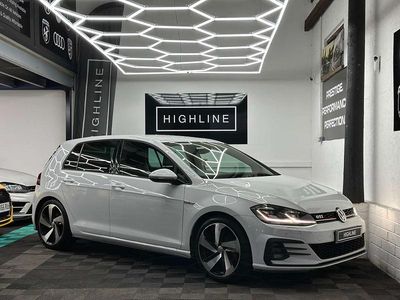 White Used 2018 VW Golf VII GTI Hatchback | £13,795 (Fair price)