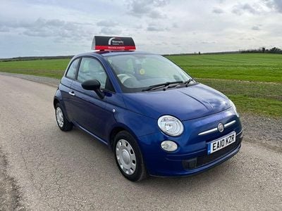 Used Fiat 500 Pop 69 HP (50 kW) 2010 Blue Hatchback