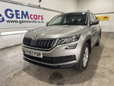 Używany Skoda Kodiaq SE 150 KM (110 kW) 2017 Beżowy SUV