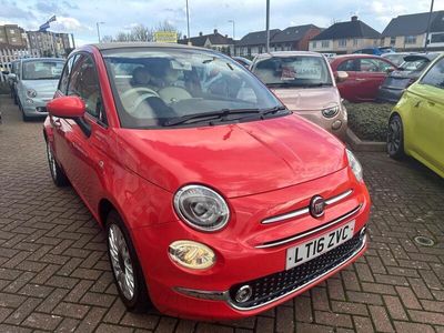 used Fiat 500C 1.2 ECO LOUNGE EURO 6 (S/S) 2DR PETROL FROM 2016 FROM SLOUGH (SL1 6BB) | SPOTICAR