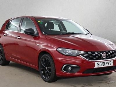 Used Fiat Tipo Lounge 120 HP (88 kW) 2018 Red Hatchback