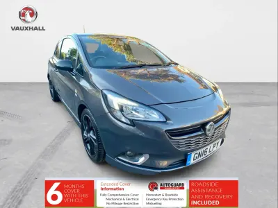 Used Vauxhall Corsa Edition 100 HP (73 kW) 2015 Grey Hatchback