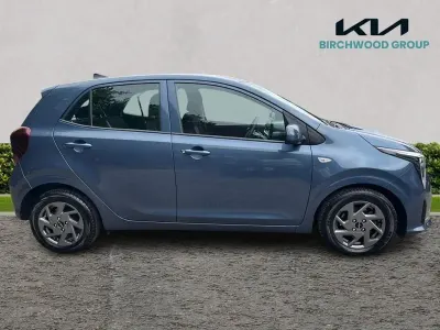 Used Kia Picanto 2024 Blue Hatchback
