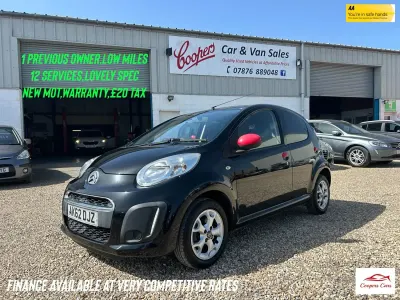 Używany Citroën C1 68 KM (50 kW) 2012 Czarny Hatchback