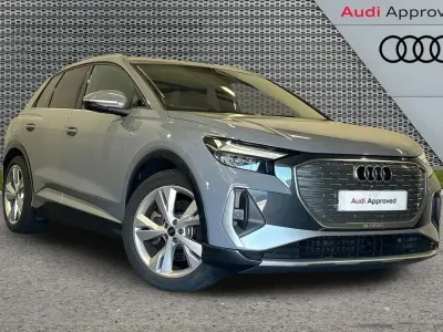 Used Audi Q4 e-tron S-Line 150 kW (204 HP) 2022 Grey SUV