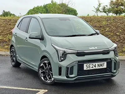 Used Kia Picanto GT-Line 62 HP (45 kW) 2024 Green Hatchback