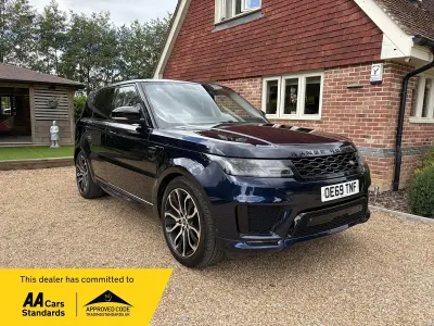 Used Land Rover Range Rover Sport Autobiography Dynamic 2019 Blue SUV