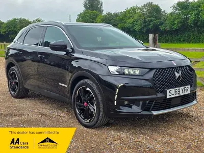 Used DS Automobiles DS7 Crossback Performance 130 HP (95 kW) 2019 Black SUV