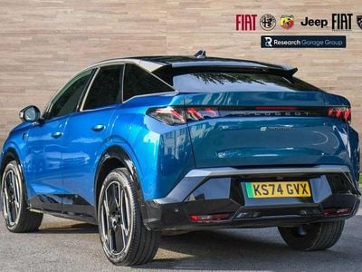 Used Peugeot e-3008 GT 152 kW (207 HP) 2024 Blue SUV