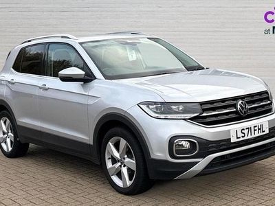 Silver Used 2021 VW T-Cross SEL SUV | £12,962 (Fair price)