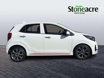Used Kia Picanto GT-Line S 99 HP (72 kW) 2023 White Hatchback
