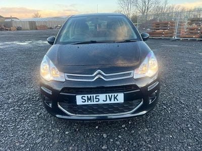 Used Citroën C3 PureTech 2015 Black Hatchback