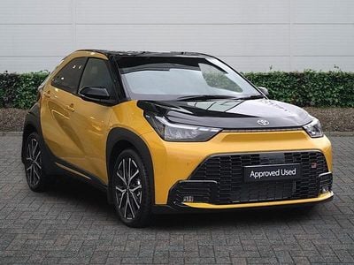 Mustard bitone New 2025 Toyota Aygo X Sport SUV | £27,900