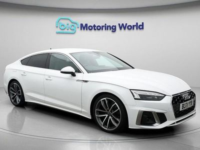 Used Audi A5 Sportback S-Line 161 HP (118 kW) 2022 White Hatchback