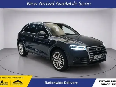 Used Audi Q5 S-Line 190 HP (139 kW) 2018 Grey SUV