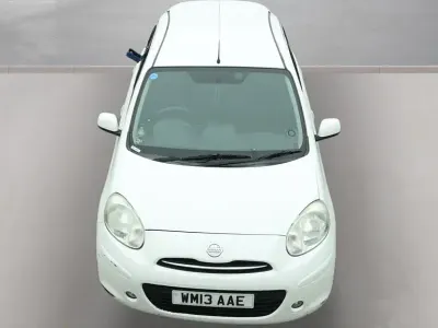 Used Nissan Micra Acenta 2013 White Hatchback