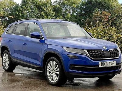 Gebraucht Skoda Kodiaq SE L 110 PS (80 kW) 2021 Blau SUV