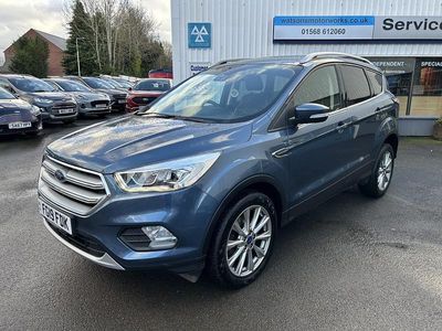 Used Ford Kuga Titanium 120 HP (88 kW) 2019 Blue SUV