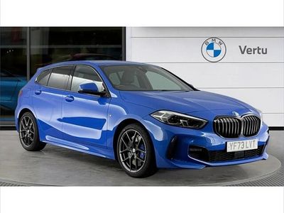 Used BMW 118 M Sport 136 HP (100 kW) 2023 Blue Hatchback