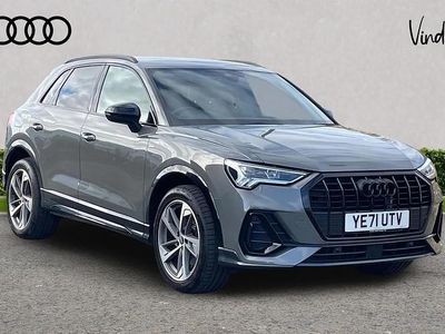 Used Audi Q3 Black Edition 241 HP (177 kW) 2021 Grey SUV